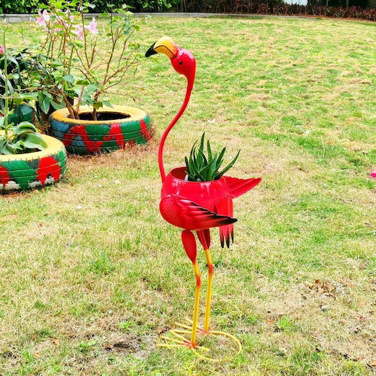 Decorațiune de grădină metalică 73x34x22 cm