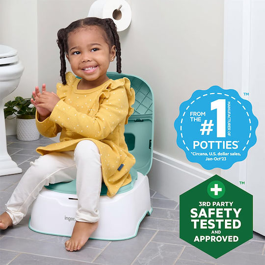 Ingenuity Portable Potty Green