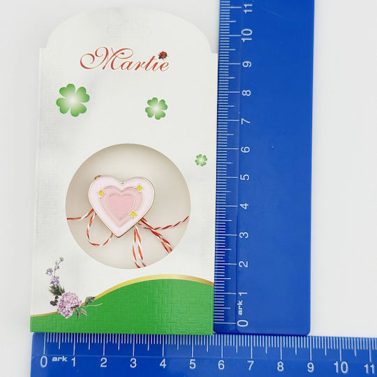Cardboard Packaging Martisoare Flippy Set 200 Pieces Brooch Boxes Clover Design White Green