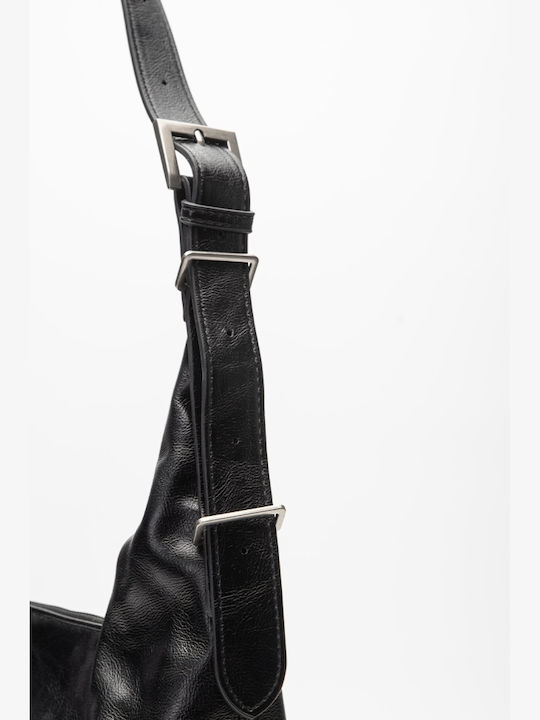 Women's Black Shoulder Bag