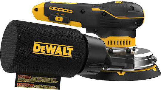 DCW230N 150mm 18V Cordless Palm Random Orbit Sander Solo with Speed Control and Dust Extraction System