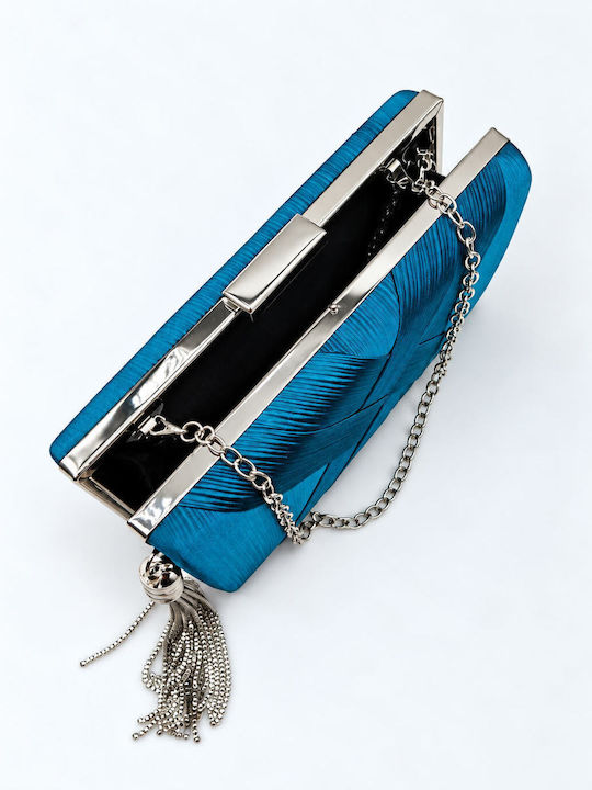 Clutch de Damă Albastru Petrol