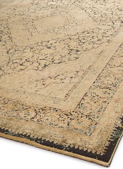 Viokarpet Louison Kz75b Rectangular Rug Gold 133x190cm