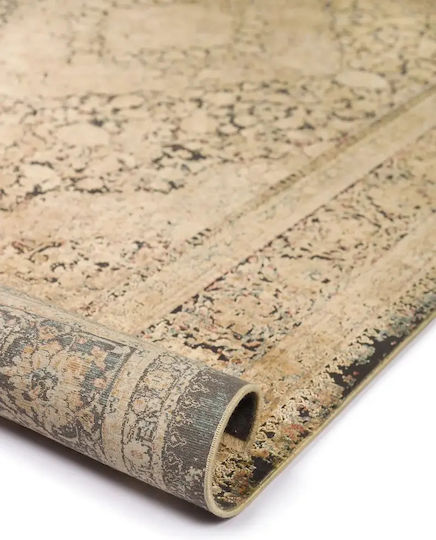 Viokarpet Louison Kz75b Rectangular Rug Gold 133x190cm
