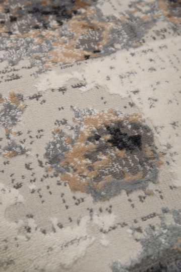 Viokarpet Fanci If31a Rechteckiger Teppich White - D. Grey 240x340cm