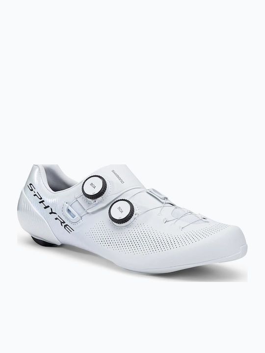 Shimano Sh-rc903 Мъжки Ниски Велосипедни обувки Пътни Бели