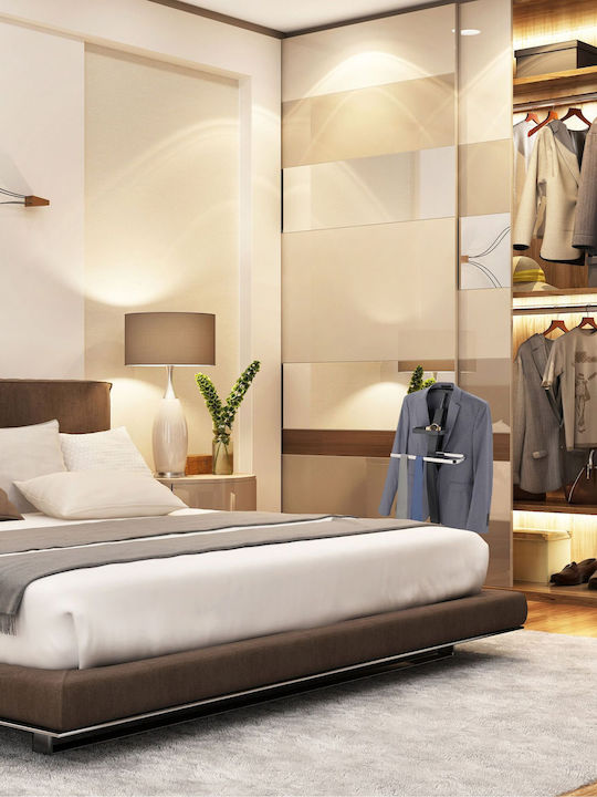 Relaxdays Garderobenständer aus Metall Grau