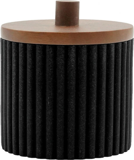 Douceur d'Intérieur Cutie de Organizare pentru Cosmetice Neagră 10.8x9.5x9.5cm