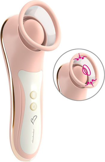 Beau Coeur Massage Vibrator with Remote Control 17.4 cm Pink