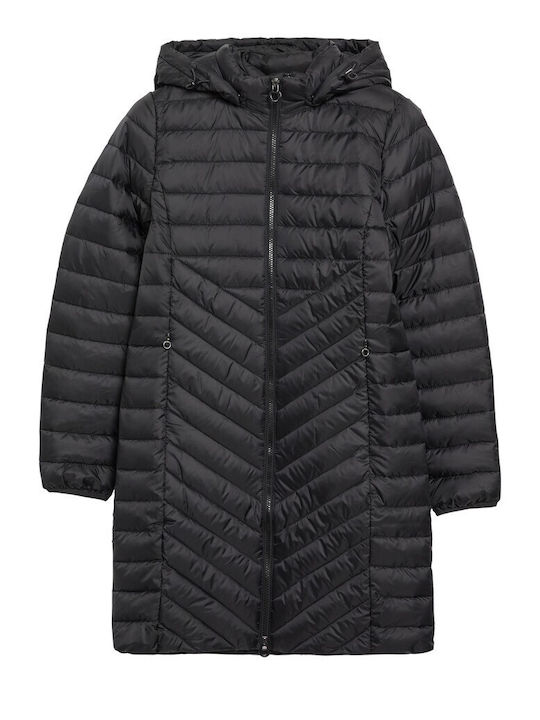 Women's Winter Puffer Jacket Black