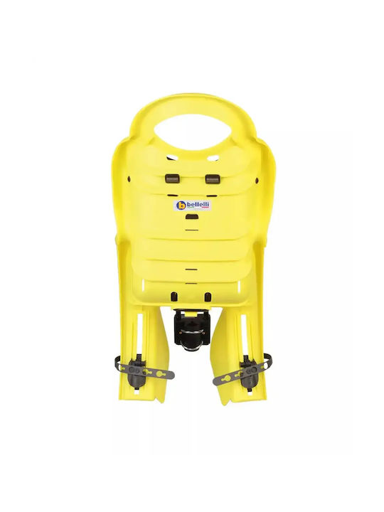 Bellelli Mr Fox Standard Hi-viz Rückseite Kinder Fahrradsitz Rahmen Gelb