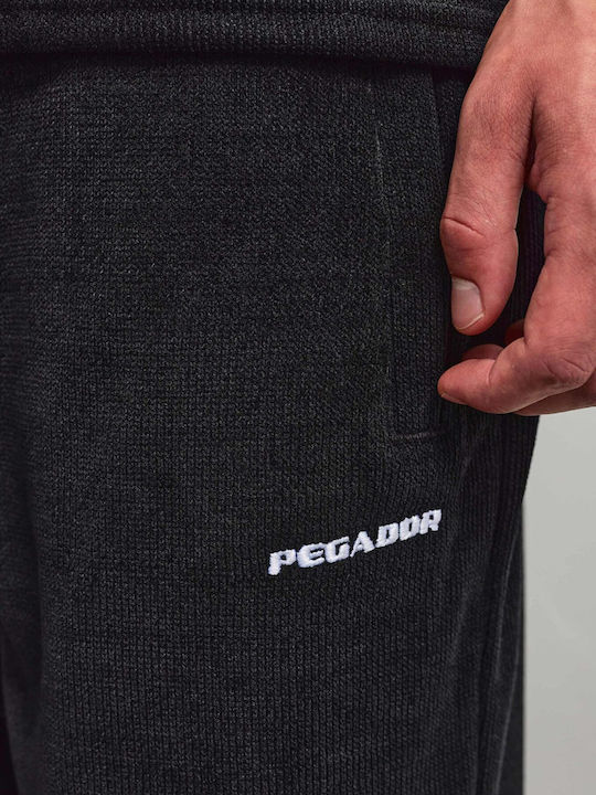 Men's Trousers Washed Black