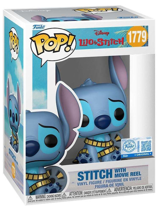 Funko Pop! Filme: Stitch cu Rolă de Film, Ediție Specială