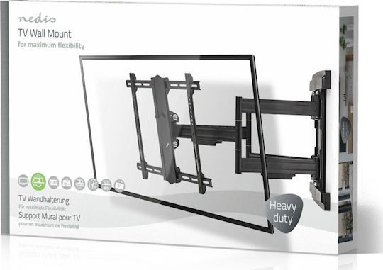 Nedis TVWM6551BK Стенна Стойка за Телевизор до 80" и 70 кг Черна