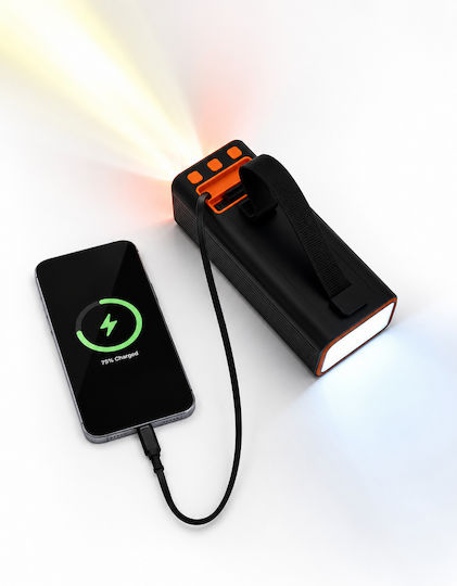 Amaya APB-F500L Външна батерия 50000mAh 22.5W с 2 USB-A порта и 2 USB-C порта Черна