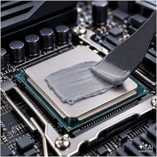 Qoltec High Thermal Conductivity Thermal Paste 10 W/m-k 10 G Gray