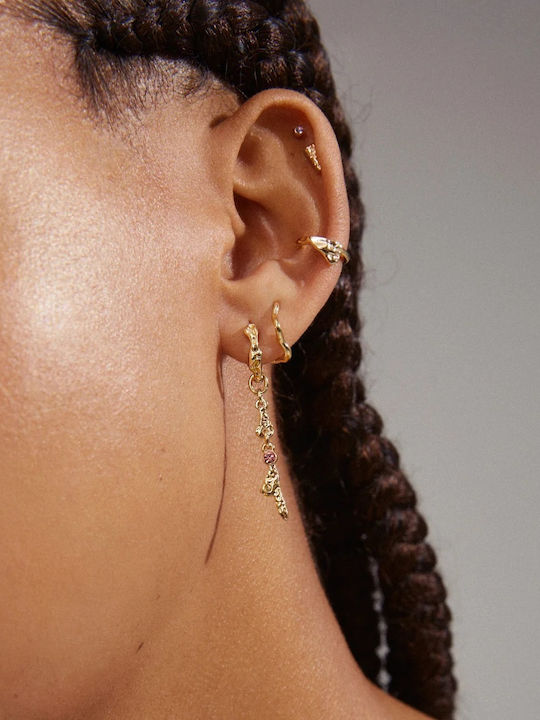 Pilgrim Irene Earrings & Cuff 5-in-1 Set Gold-plated 692432453 Ορείχαλκος Pilgrim Irene Earrings & Cuff 5-in-1 Set Gold-plated 692432453 Ορείχαλκος