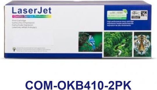 Dragon Toner Συμβατό Toner για Laser Εκτυπωτή OKI Oki B410 Bk 43979102 Μαύρο