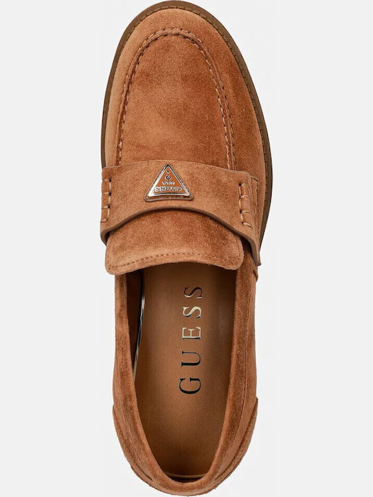 Damen-Loafer in brauner Farbe
