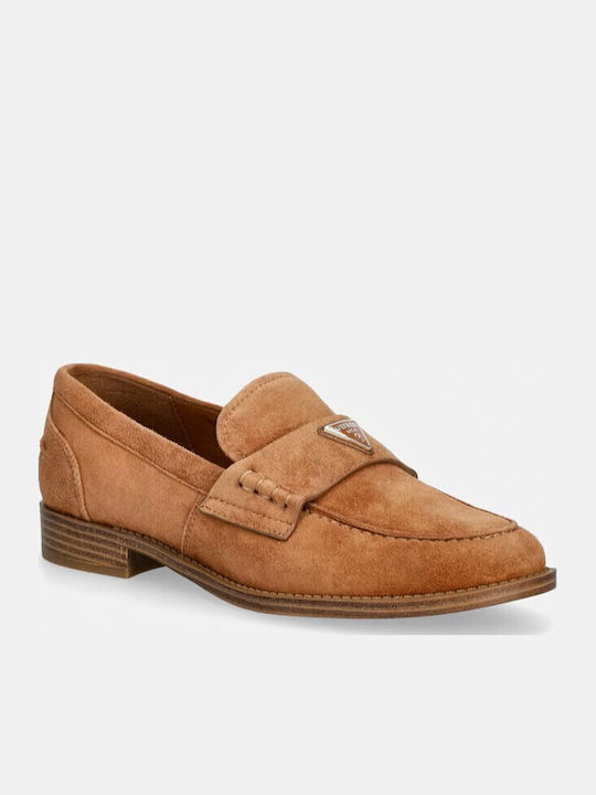 Damen-Loafer in brauner Farbe