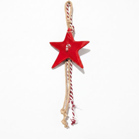 Grekas Hanging Ceramic Star