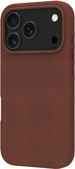 Dbramante1928 Roskilde Ms Husă iPhone 18 Pro iPhone 17 Pro Maro Închis Cognac