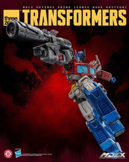 Threezero Transformers Mdlx Optimus Prime Comic Book Edition Екшън Фигурка 17,8 См
