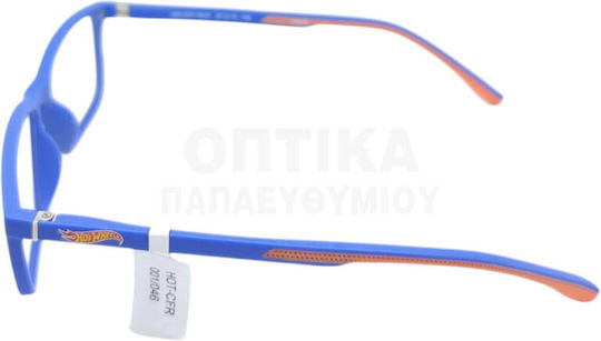 Kinderbrille Hot Wheels Clip-on Hwcl001 Blau Inklusive Sonnenclip