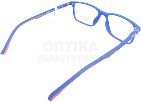 Kinderbrille Hot Wheels Clip-on Hwcl001 Blau Inklusive Sonnenclip