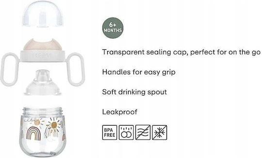Mepal Детска Пластмасова Чашка Оранжева 200ml за 6m+