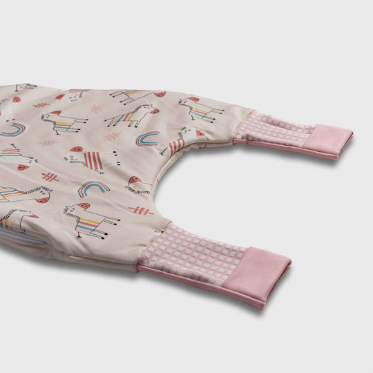 Tender Spring Baby Sleeping Bag with Legs Flex 1 Tog Ecru with Detachable Sleeves