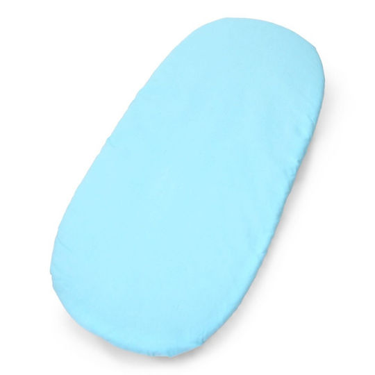 Kerstin Breathable Stroller Mattress 38x80 cm Blue