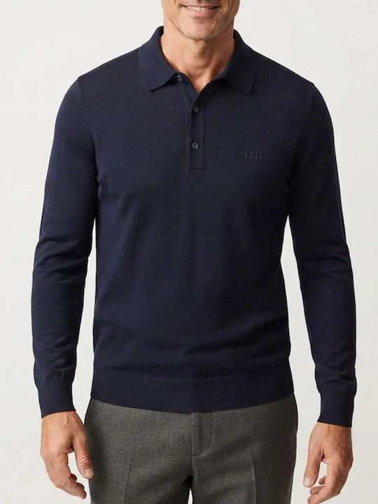 Boss Polo Μπλούζα Darkblue
