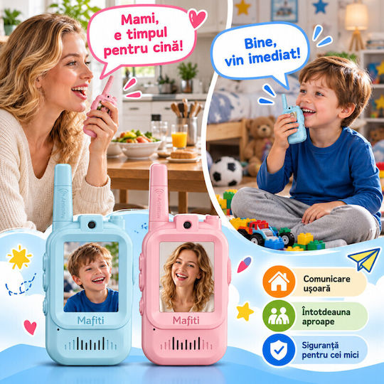 Mafiti Walkie Talkie Pentru Copii