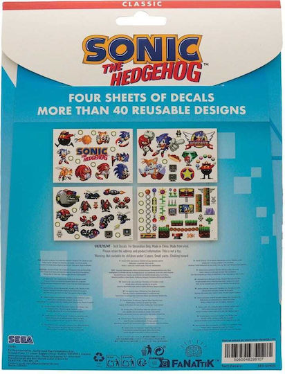 Sonic Hedgehog Tech Sticker Pack