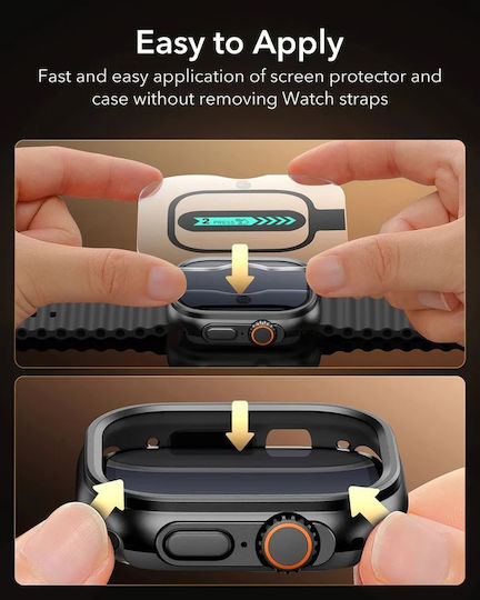 ESR Armorite Pro Screen Protector για το Apple Watch Ultra 49mm 1τμχ 1Y03400202