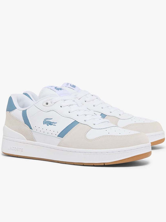 Lacoste Herren Freizeitschuhe aus Leder Weiß