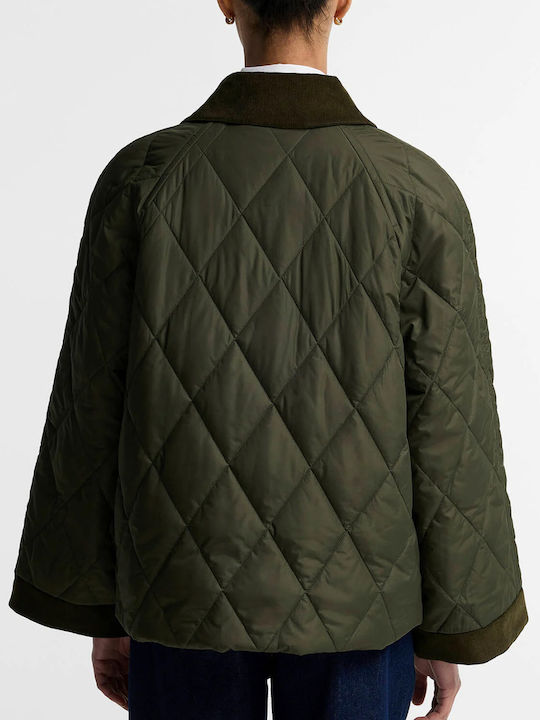 Kilnwick Damen-Winterjacke Olive/Shadow