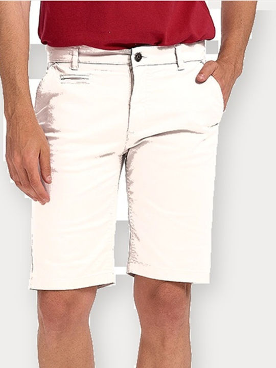 Bermude Chino Bărbați Off White