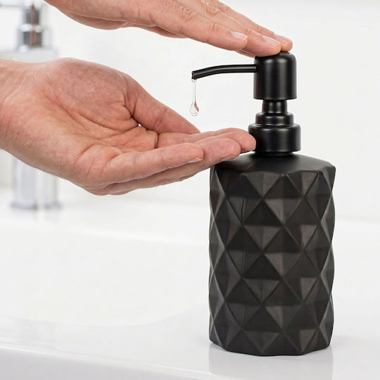 Relaxdays Glasspender Schwarz 350 ml