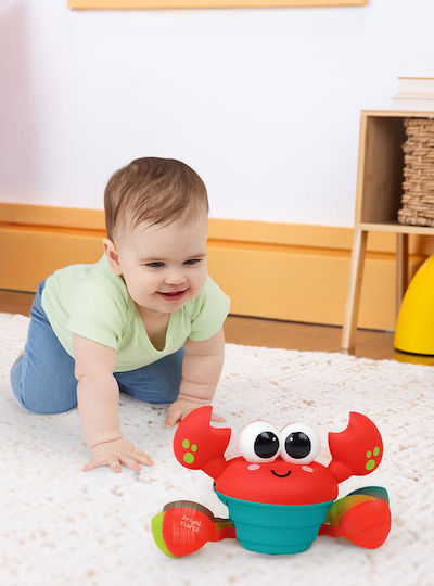 Bright Starts Jucărie pentru Bebeluși Rockin Crawling Crab cu Muzică