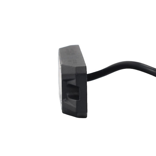 Epbl36 LED Предупредителна Стробоскопична Светлина 13 см 12/24 V