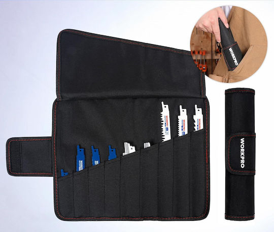 Säbelsägeblatt-Set Workpro 32-teilig für Holz Metall & Kunststoff mit Transportkoffer W000501a