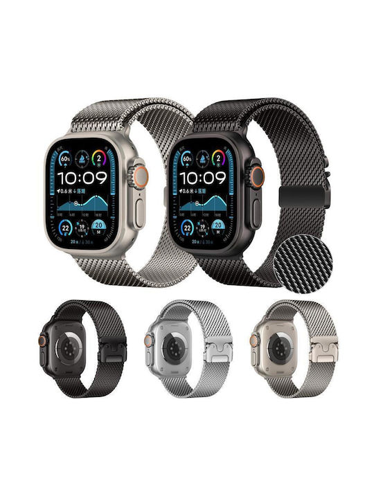 xDfind Stainless Steel Strap (Apple Watch 38/40/41/42mm)