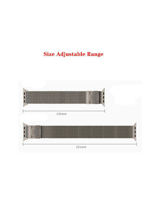 xDfind Stainless Steel Strap (Apple Watch 38/40/41/42mm)