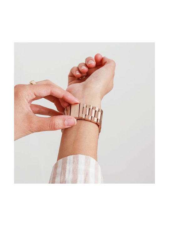 Vonmahlen Link Bracelet 2 38 40 41 42mm One Size Rose Gold