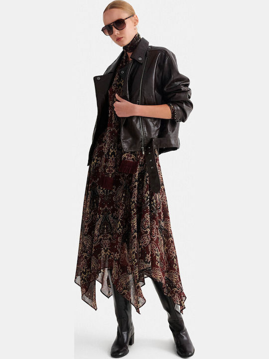 Γυναικείο Biker Jacket Καφέ
