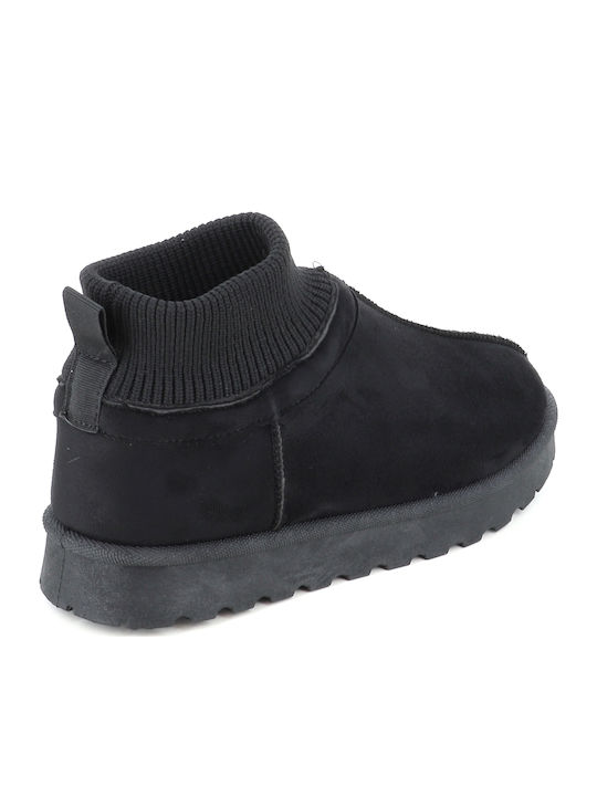 Damen-Stiefeletten Schwarz 322/1203_SCHWARZ