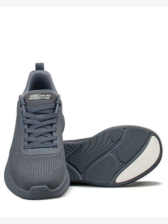 Bobs Moda Flex Ανδρικά Sneakers Γκρι