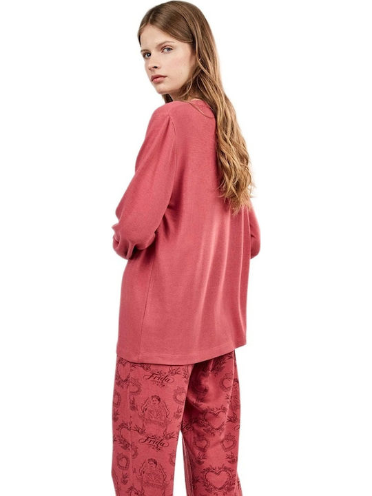 Gisela Winter Women's Pink Pyjama Set